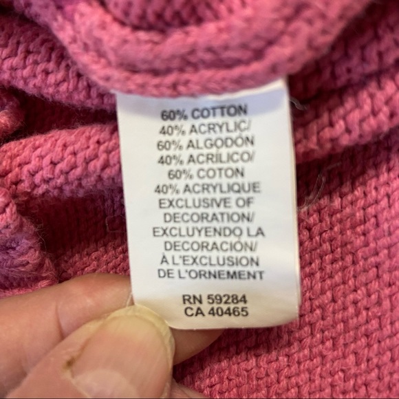 The Children’s Place Pink Snowman Sweater 3T - Picture 7 of 10